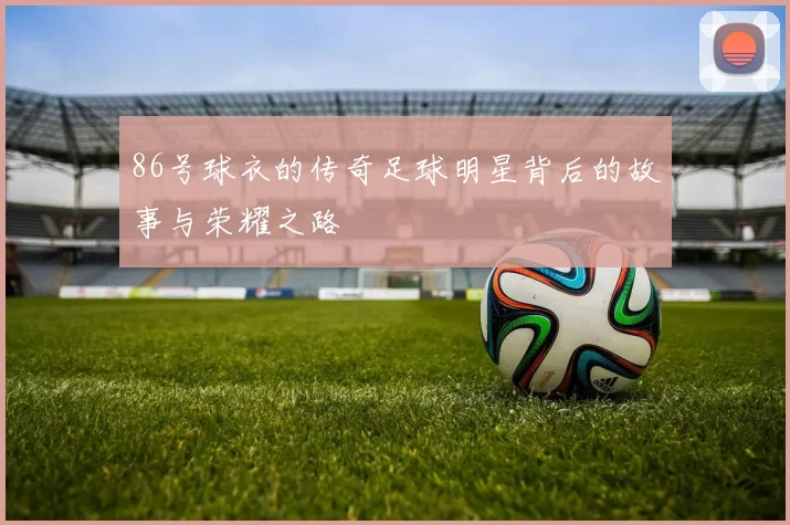 86号球衣的传奇足球明星背后的故事与荣耀之路
