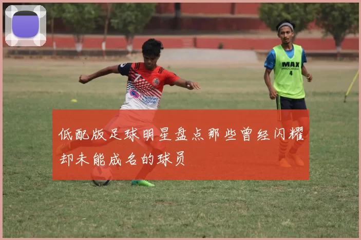 低配版足球明星盘点那些曾经闪耀却未能成名的球员