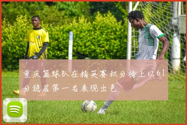 重庆篮球队在精英赛积分榜上以61分稳居第一名表现出色